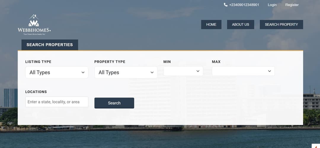 WEBBIHOMES home rental